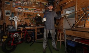 Michael Eigl on his shop floor