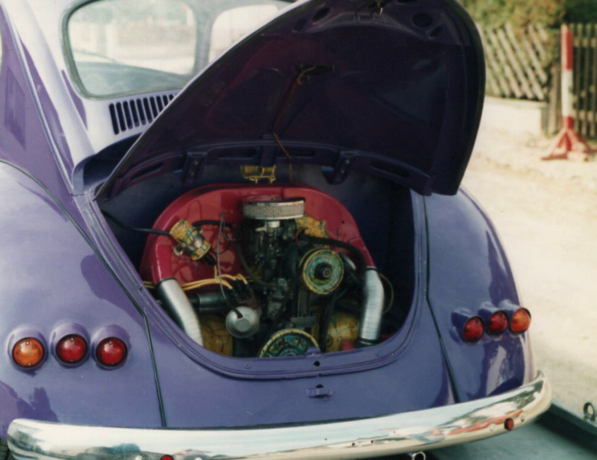 restored VW Bug
