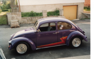 restored VW Bug