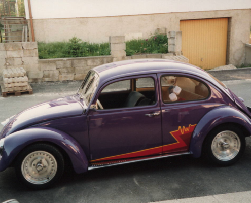 restored VW Bug