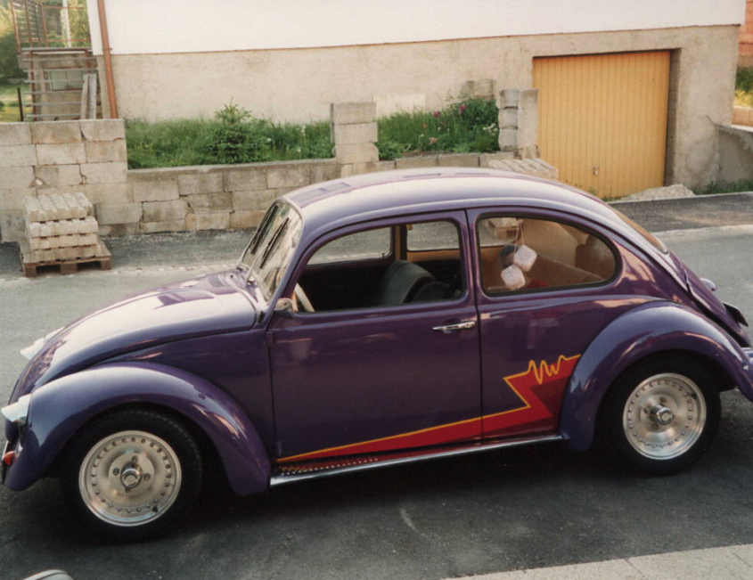 restored VW Bug