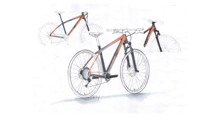 design study gravelbike