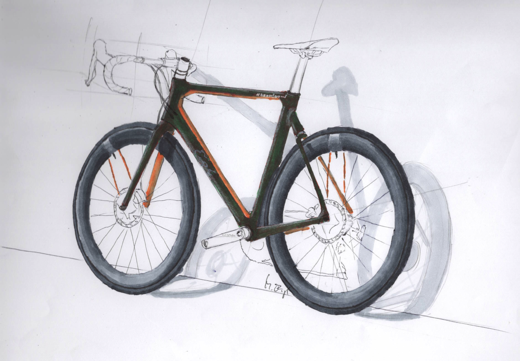 design study roadbike aero