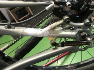 frame breakage after repair