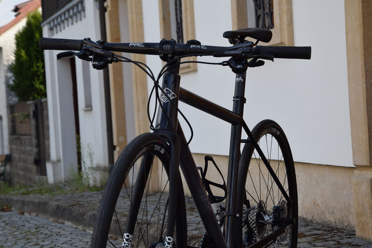 design flatbar gravelbike (colour: black)