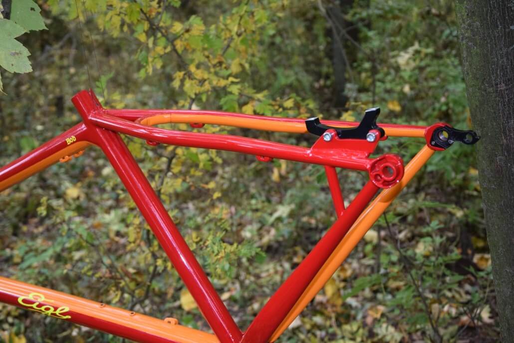 enduro hardtail [colour: red/ orange]