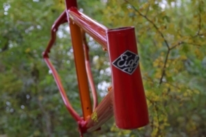 enduro hardtail orange (detail) [colour: red/ orange]