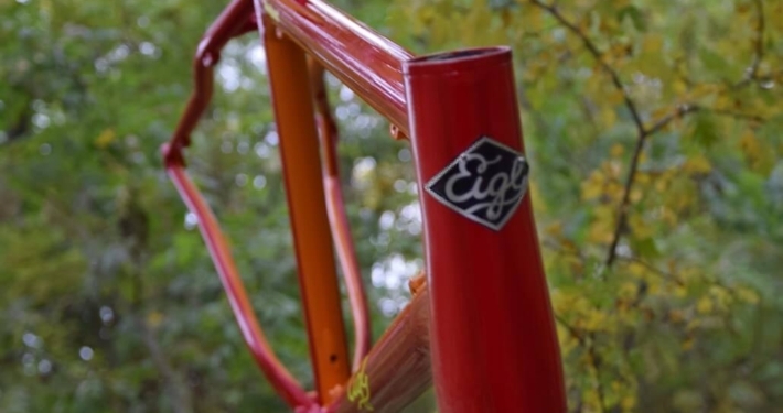 enduro hardtail orange (detail) [colour: red/ orange]