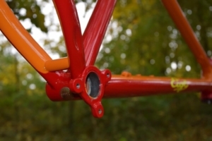 enduro hardtail orange (detail) [colour: red/ orange]