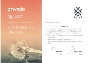 Enviolo Expert Certificate